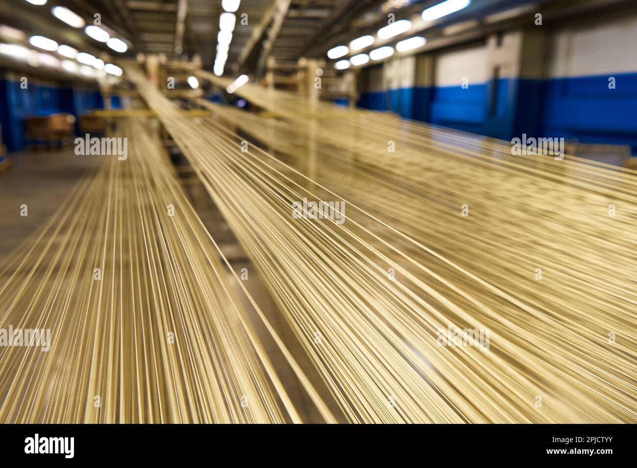 Cables for tires reinforcement in rolled steel Stock Photo Alamy