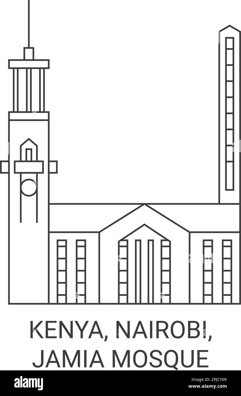 Nairobi skyline Stock Vector Images Alamy