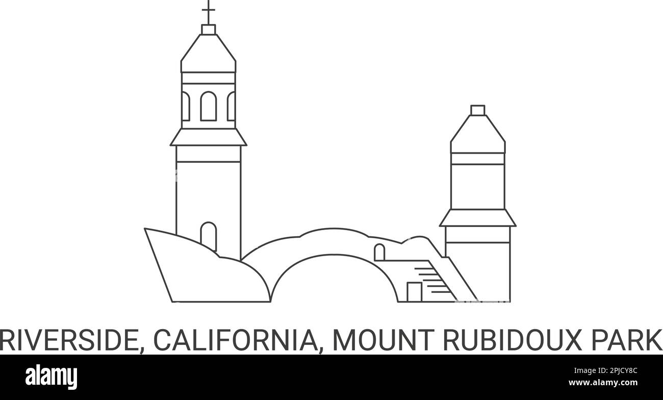 United States, Riverside, California, Mount Rubidoux Park, travel