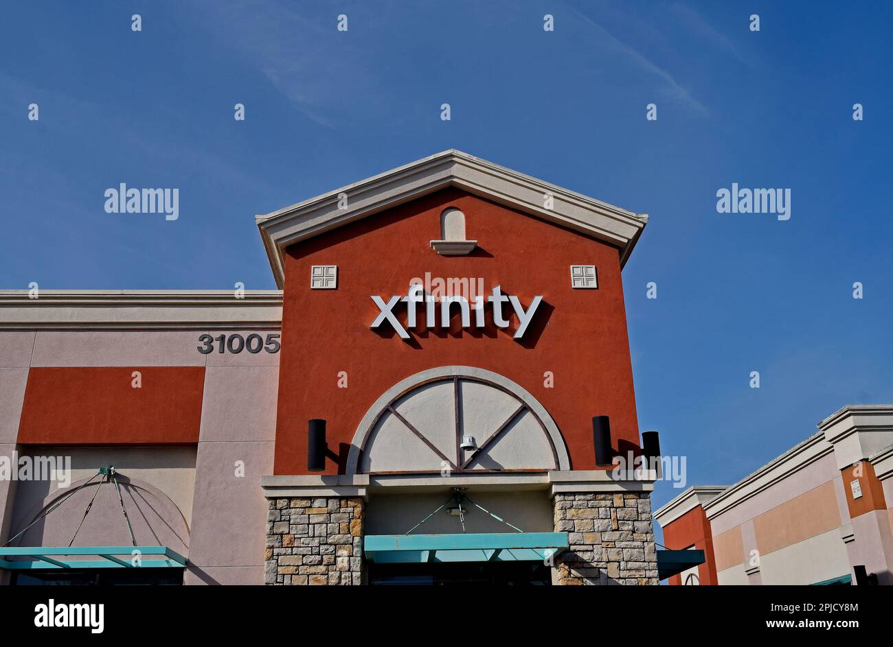 Xfinity store sign in Union Landing, California Stock Photo Alamy