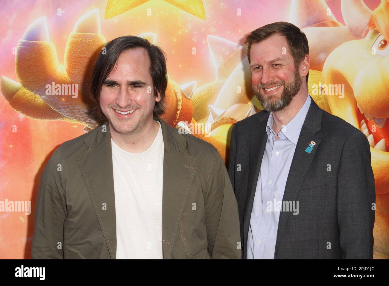 Los Angeles, USA. 02nd Apr, 2023. Chris Melendandri, Shigeru Miyamoto at  The Super Mario Bros. Movie Special Screening held at the Regal LA Live,  Los Angeles, CA, April 1, 2023. Photo Credit