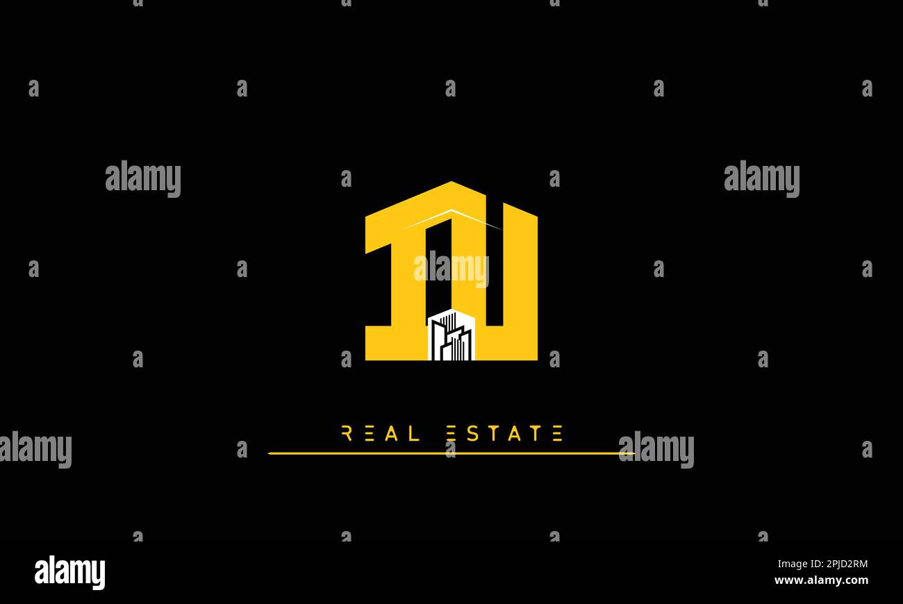 Iu real estate logo hires stock photography and images Alamy