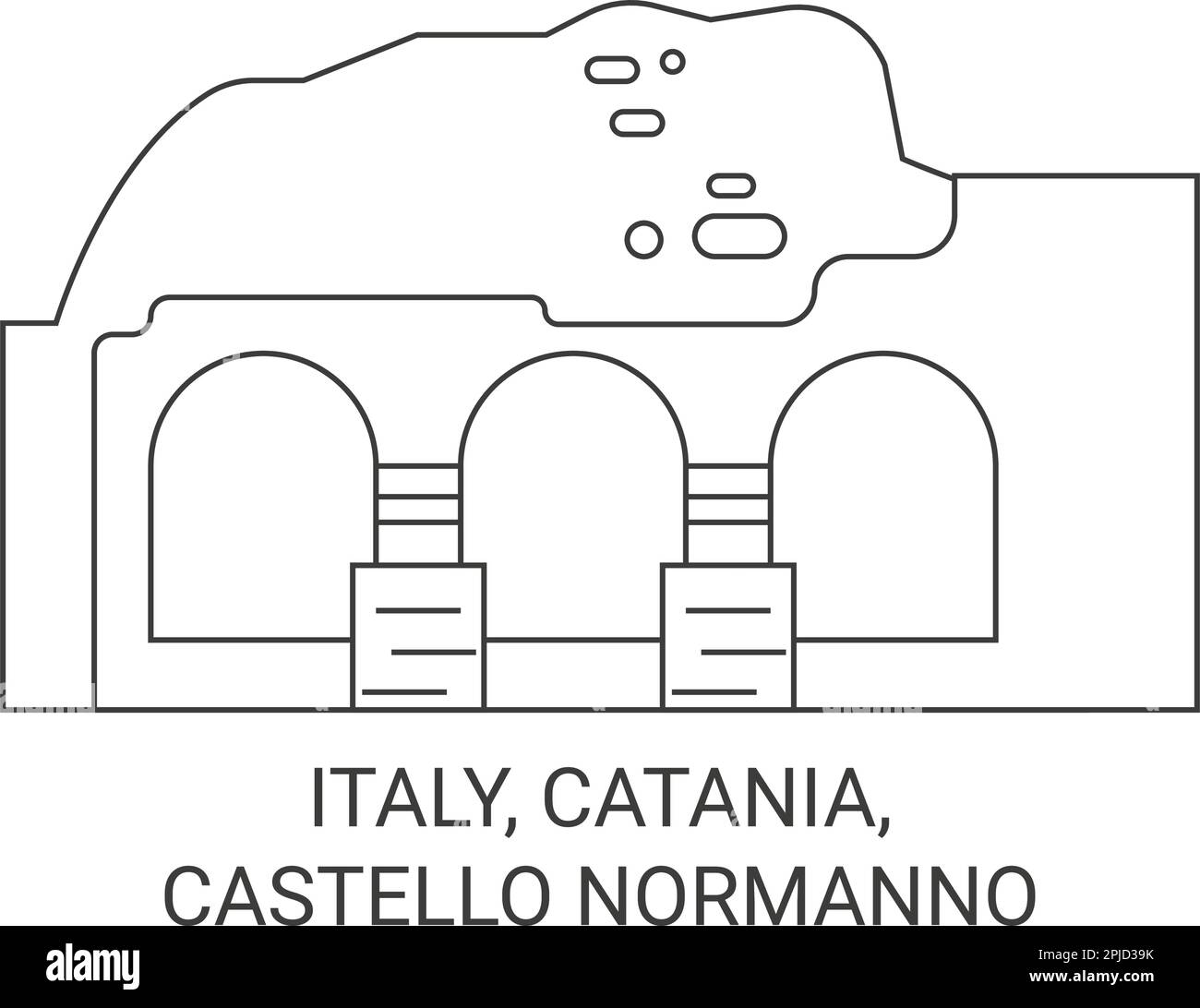 Aci castello Stock Vector Images Alamy