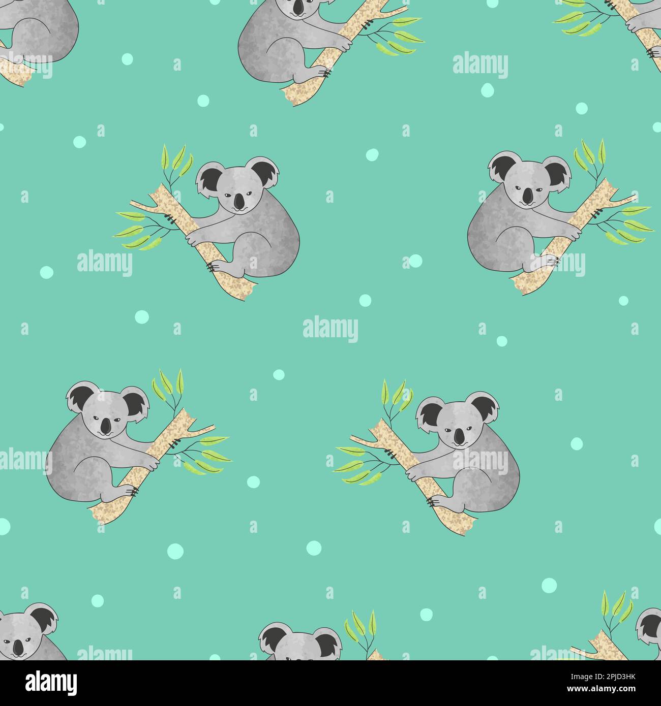 Baby blue eucalyptus Stock Vector Images Alamy