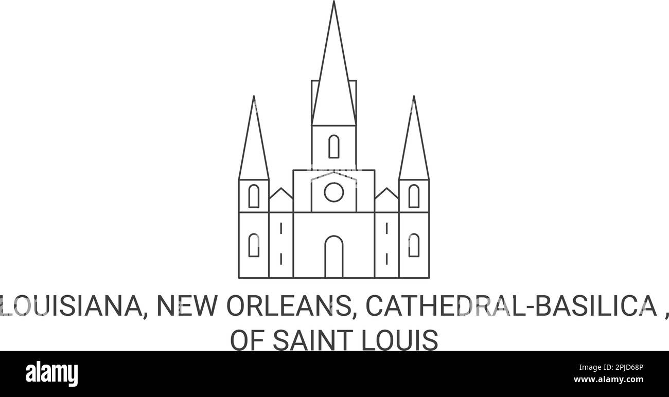 United States, Louisiana, New Orleans, Cathedralbasilica Of Saint Louis