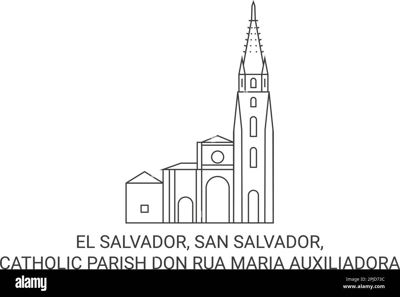 El Salvador, San Salvador, Catholic Parish Don Rua Maria Auxiliadora