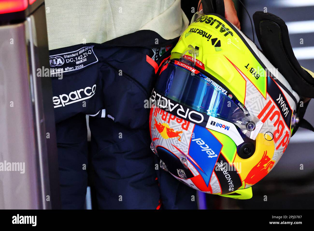 checo-perez-helmet-2023-hi-res-stock-photography-and-images-alamy