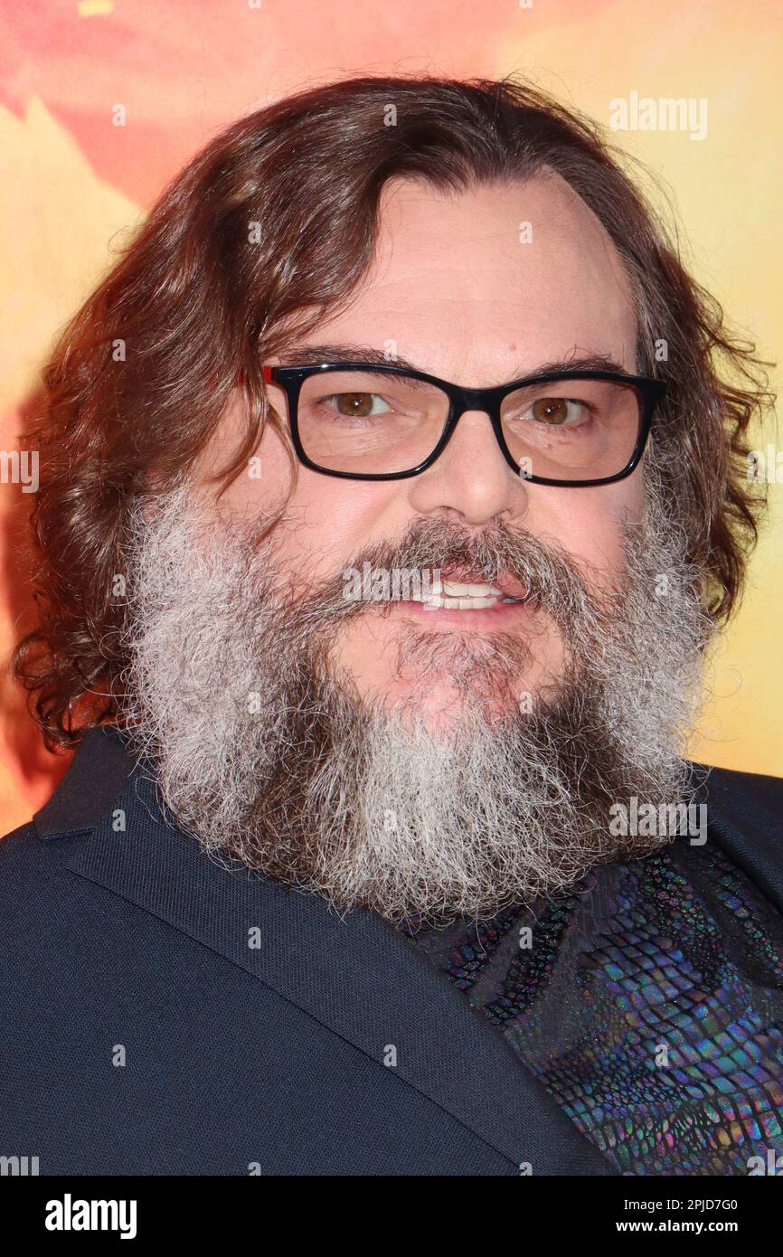 Jack Black at The Super Mario Bros. Movie Special Screening held at the  Regal LA Live, Stock Photo, Picture And Rights Managed Image. Pic.  PLX-34511-058JM