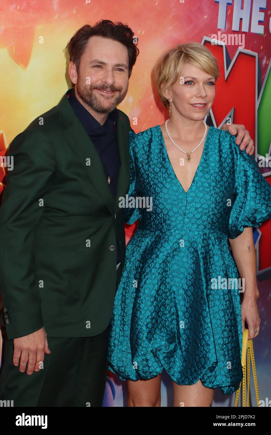 LOS ANGELES, CA. August 23, 2010: Charlie Day & wife Mary Elizabeth Ellis  at the Los