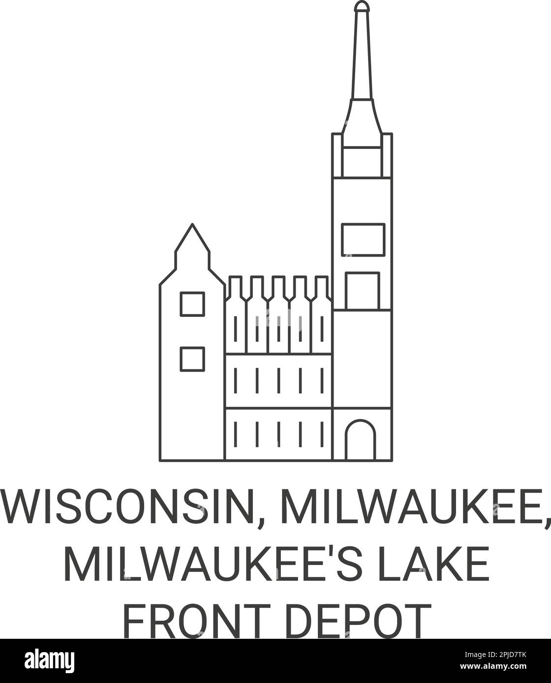 United States, Wisconsin, Milwaukee, Milwaukee's Lake Front Depot