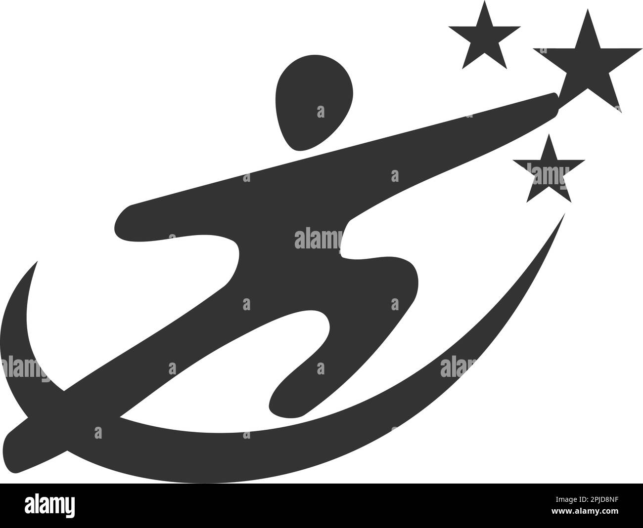 reach dream logo. template Icon Illustration Brand Identity. Isolated ...