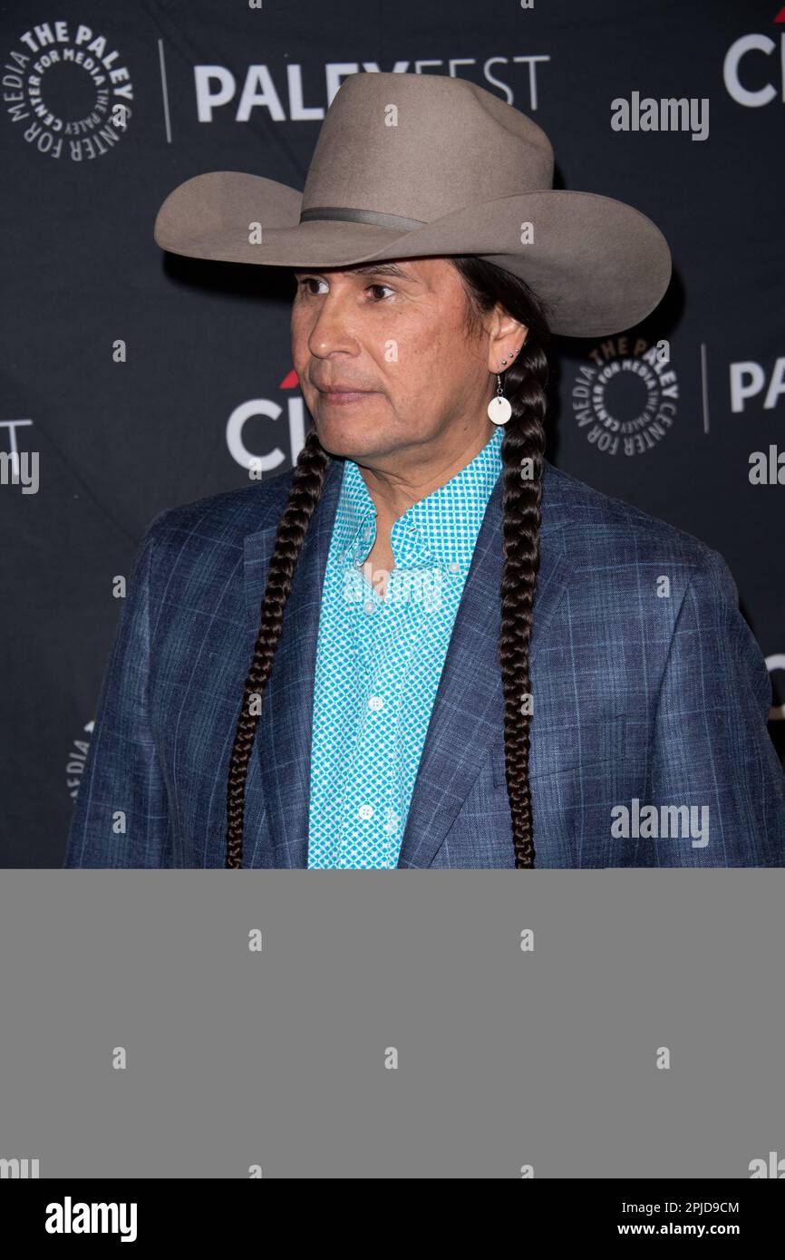 April 1, 2023, Los Angeles, California, USA MO BRINGS PLENTY attends