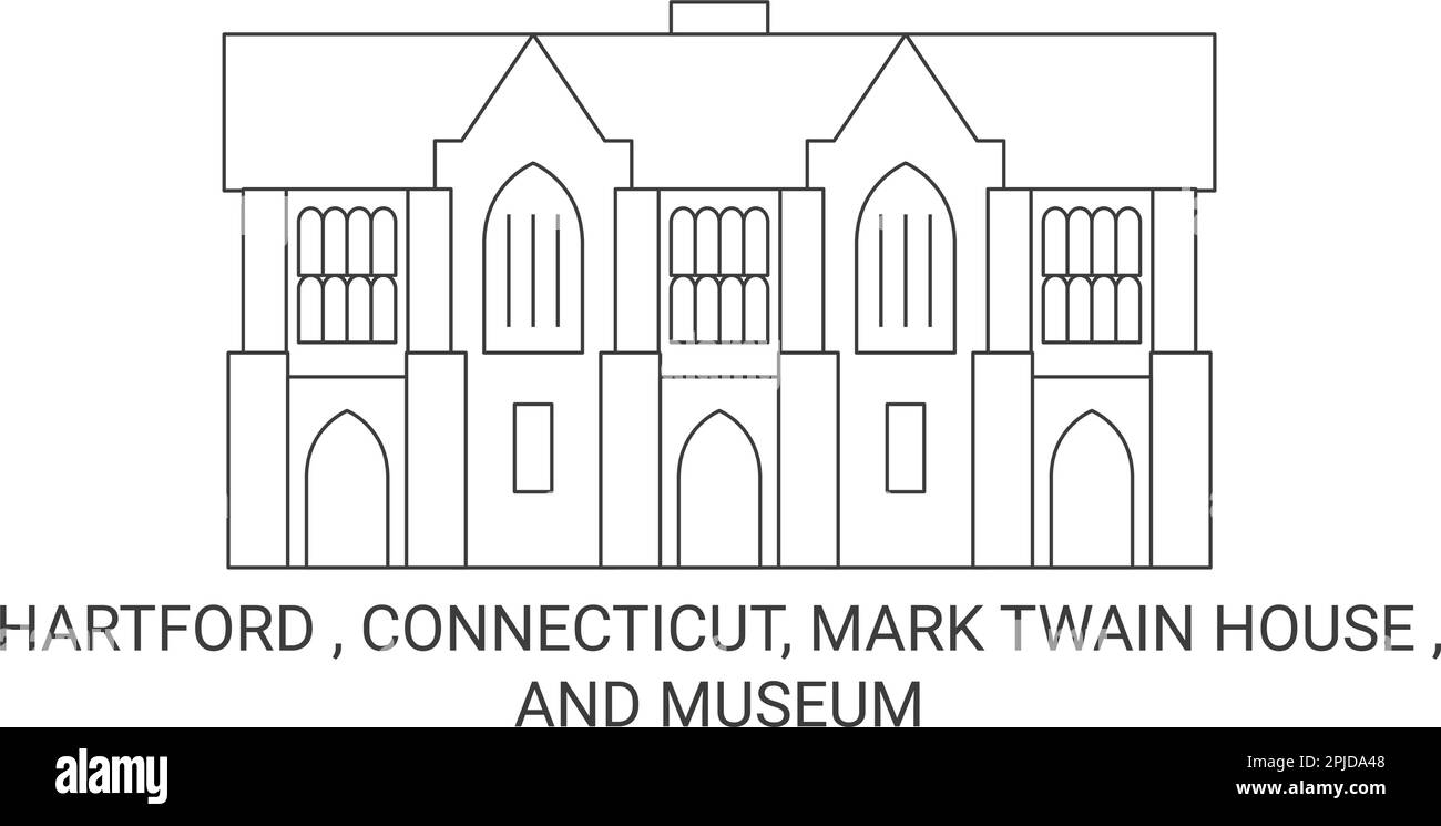 Mark twain house Stock Vector Images Alamy