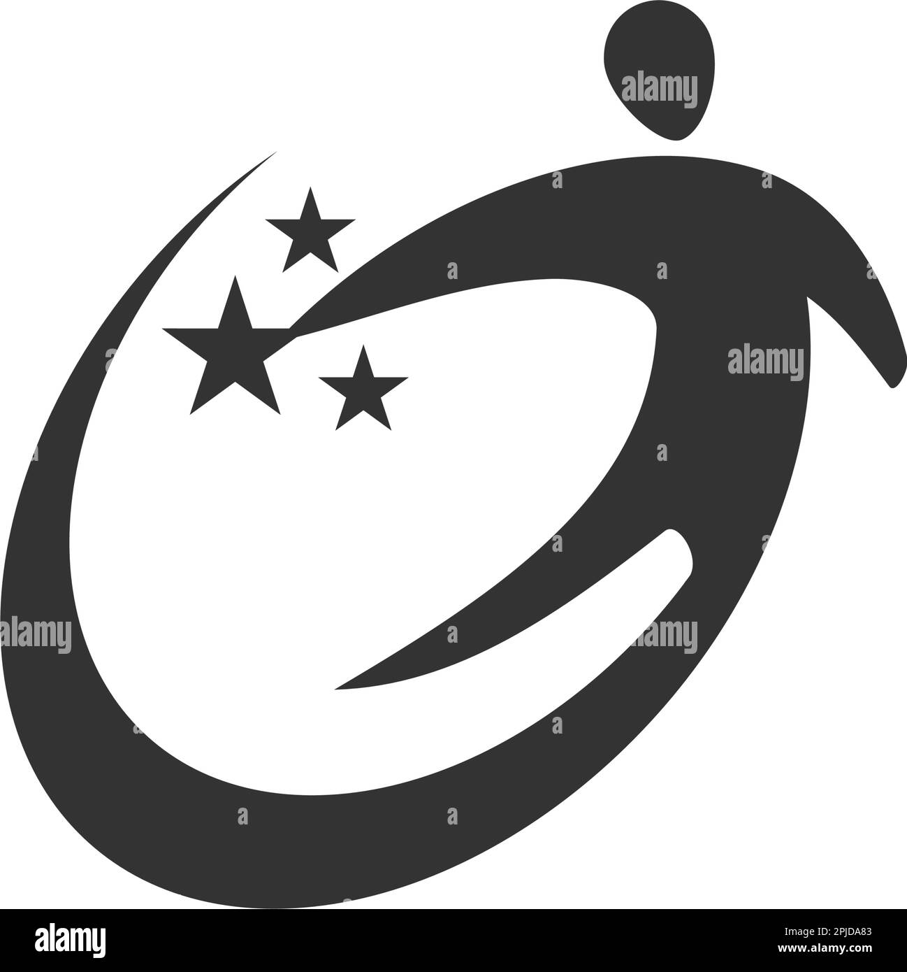 reach dream logo. template Icon Illustration Brand Identity. Isolated ...