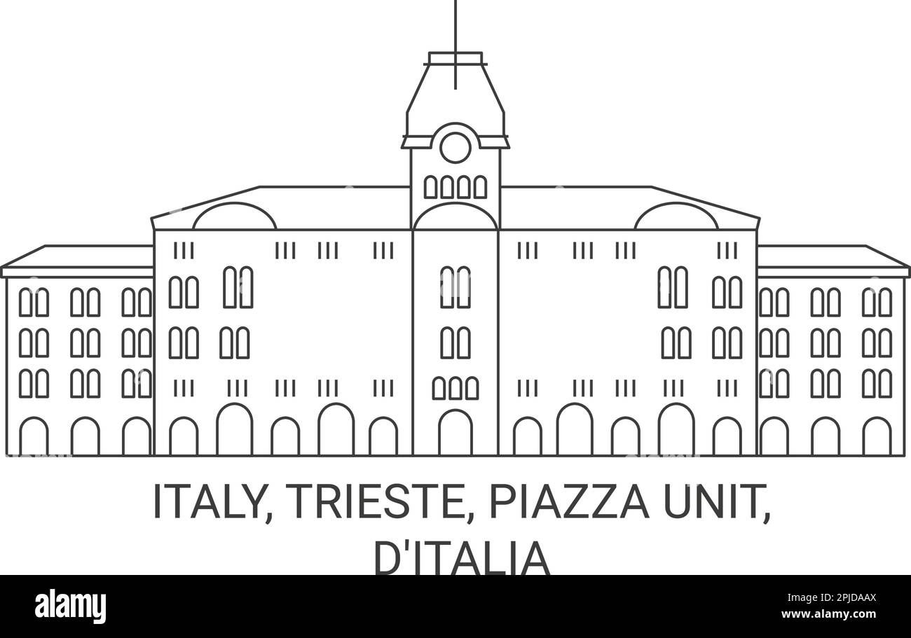 Trieste piazza unità ditalia Cut Out Stock Images &amp; Pictures - Alamy