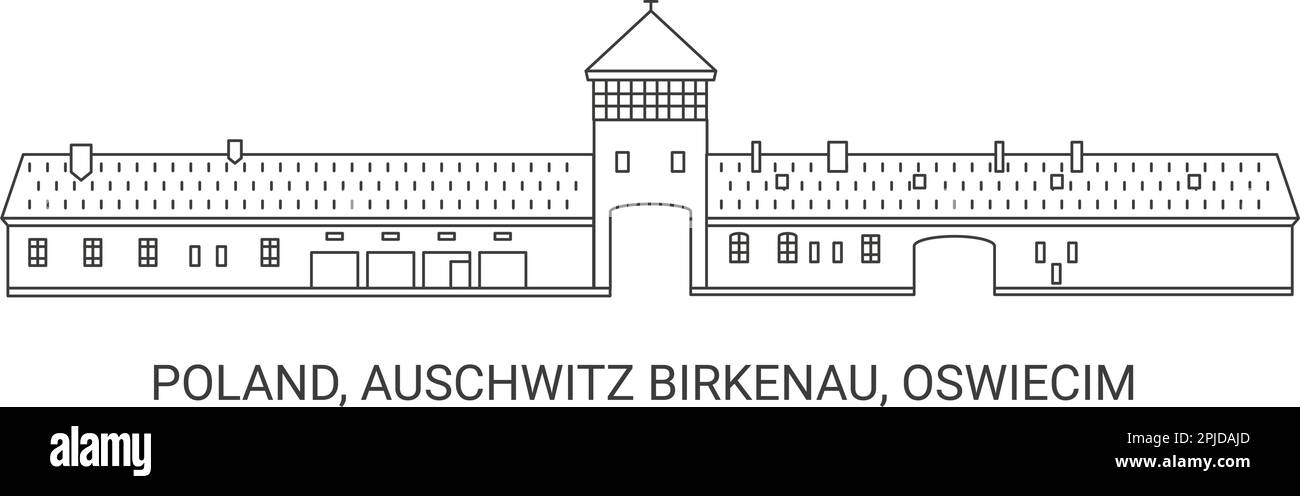 Auschwitz concentration camp Stock Vector Images - Alamy