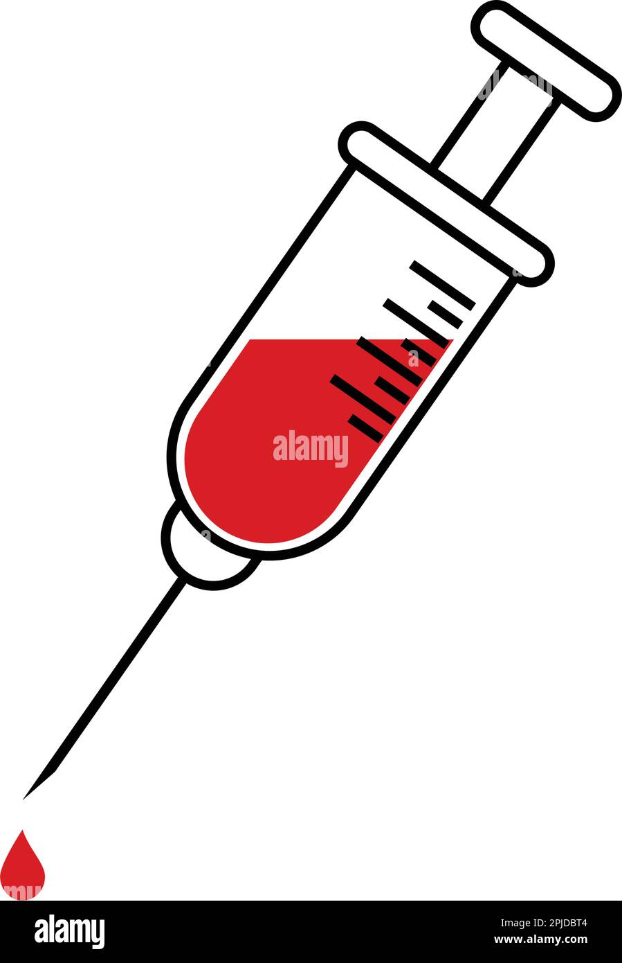 injektion logo stock vektor template Stock Vector