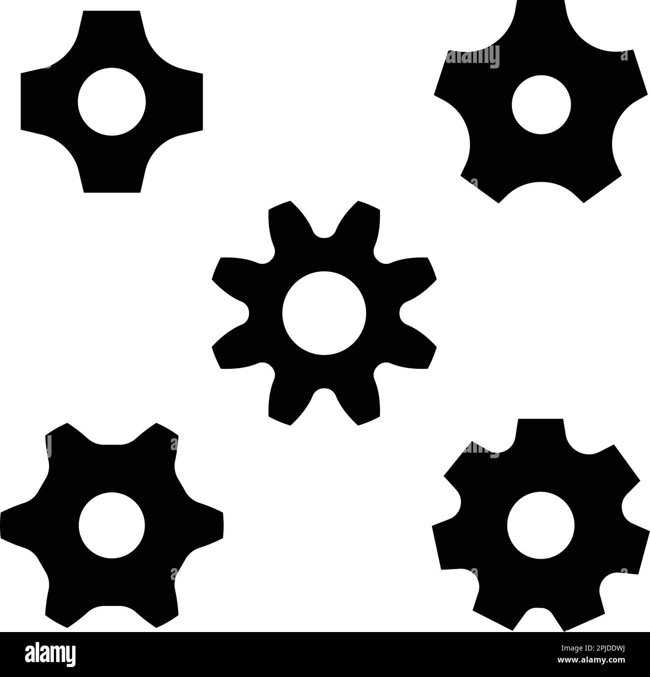 gear icon stock illustration design Stock Vector Image & Art - Alamy