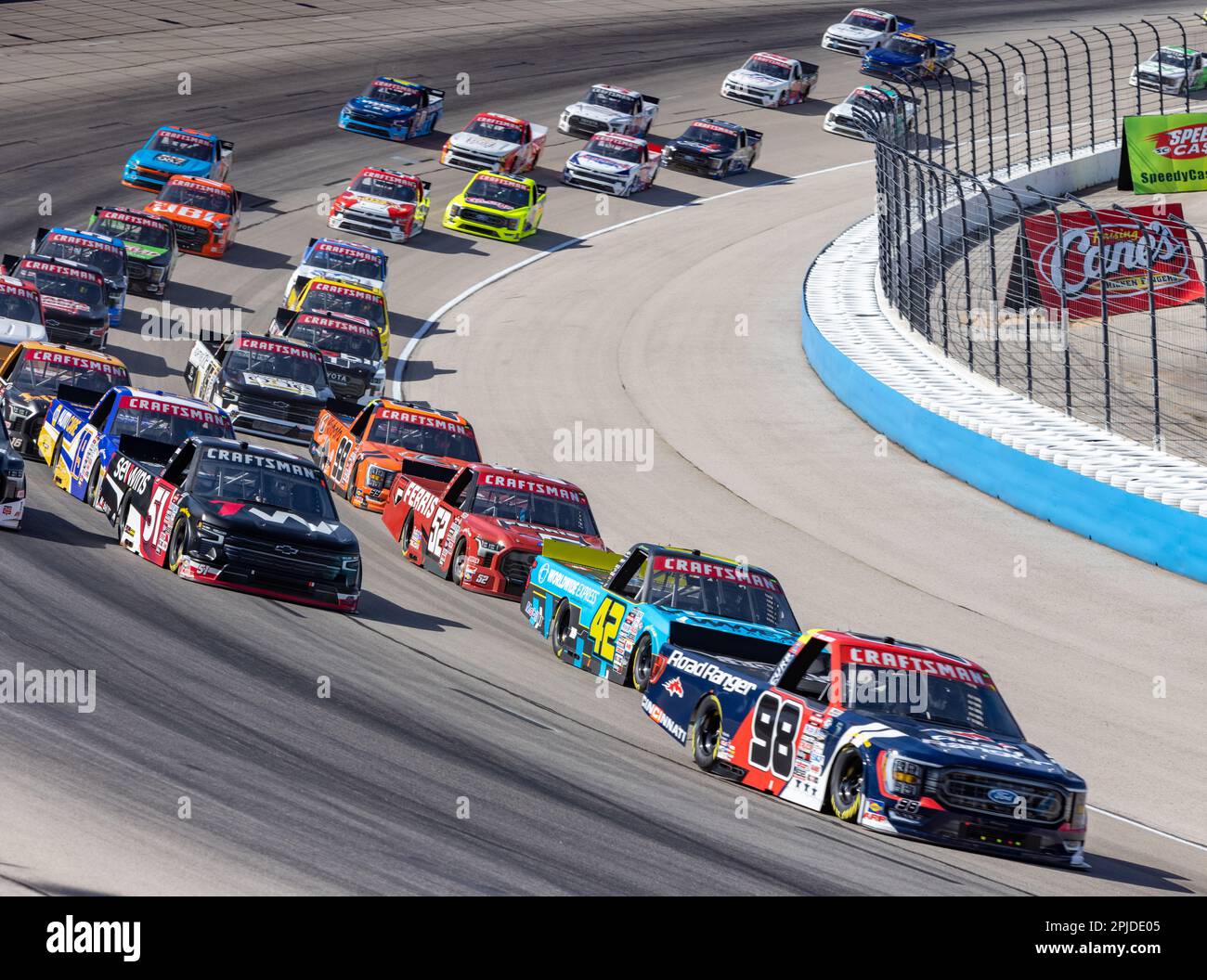 2023 SpeedyCash 250 NASCAR Craftsman Truck Series Credit: Nick Paruch/Alamy Live News Stock Photo