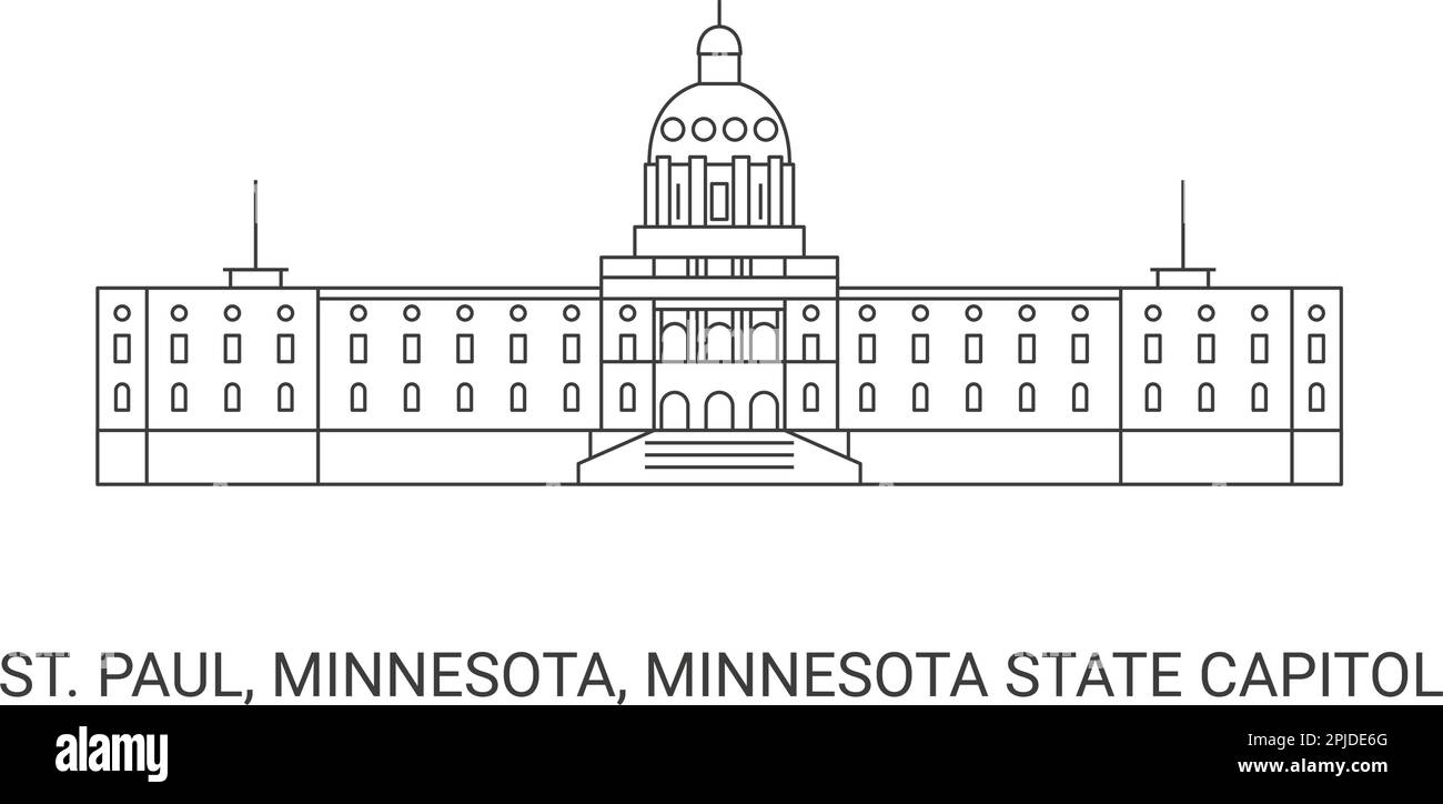 United States, St. Paul, Minnesota, Minnesota State Capitol, travel