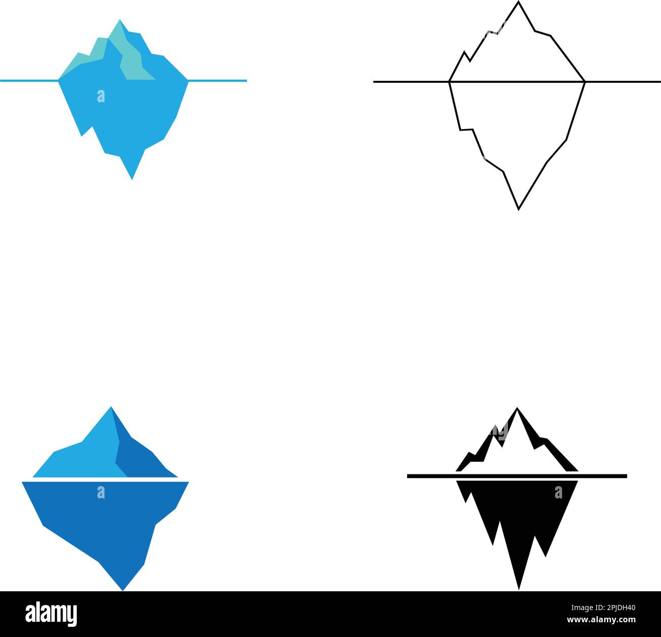 Iceberg danger Cut Out Stock Images & Pictures Alamy