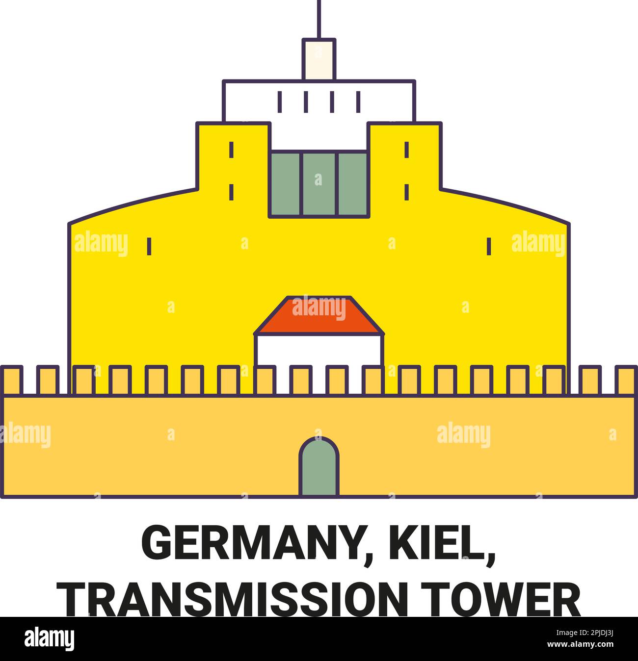 G5 tower Stock Vector Images Alamy