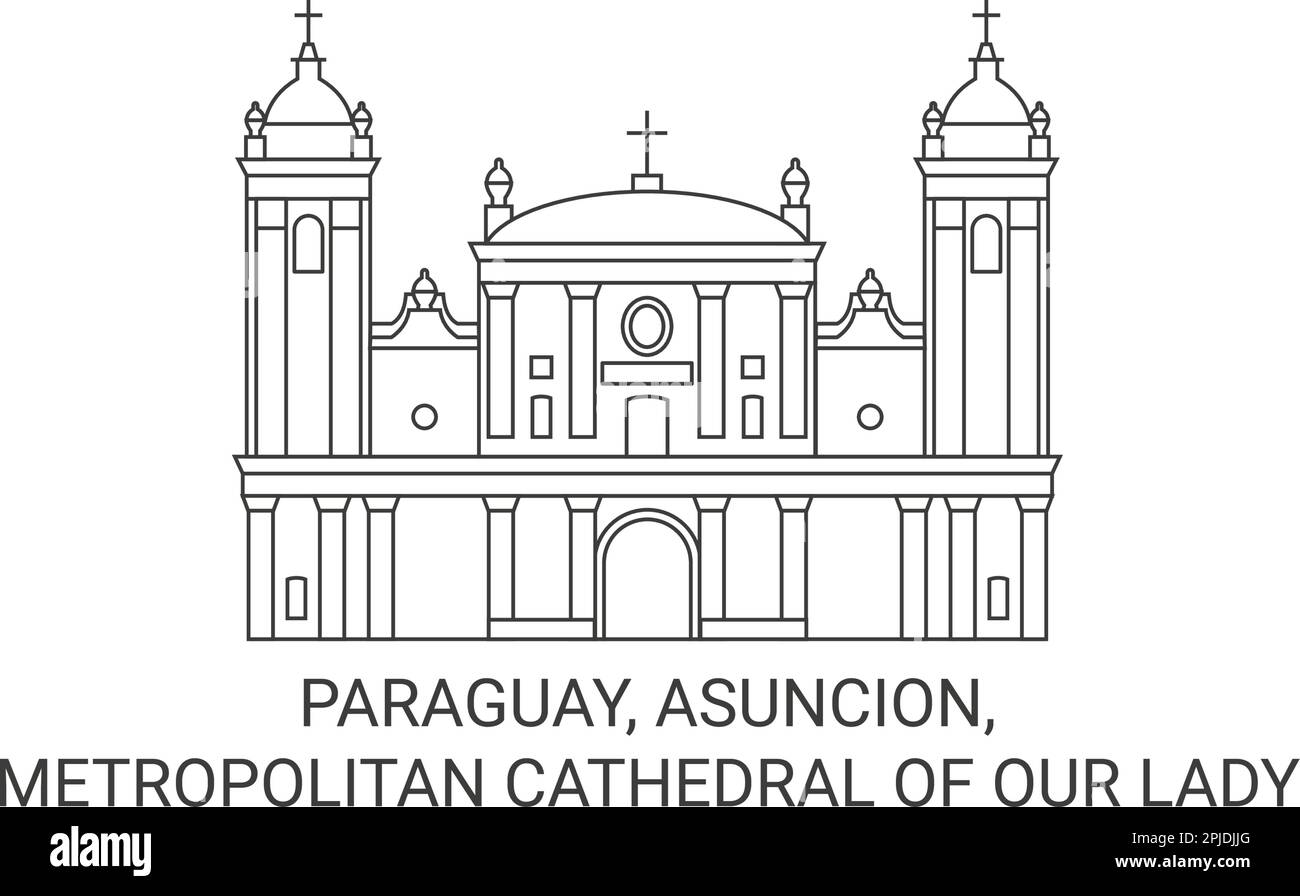 Paraguay, Asuncion, Metropolitan Cathedral Of Our Lady travel landmark
