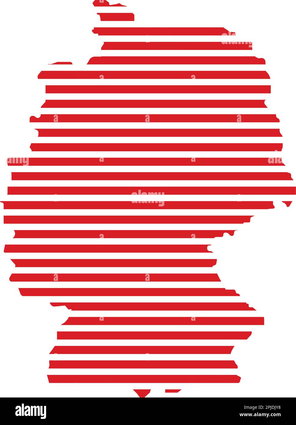 german map logo illustration design - German Map Logo Illustration Design 2PJDJY8 