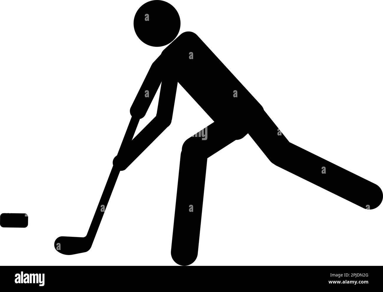 hokey icon,Ice hokey players silhouettes, sport team vector icons