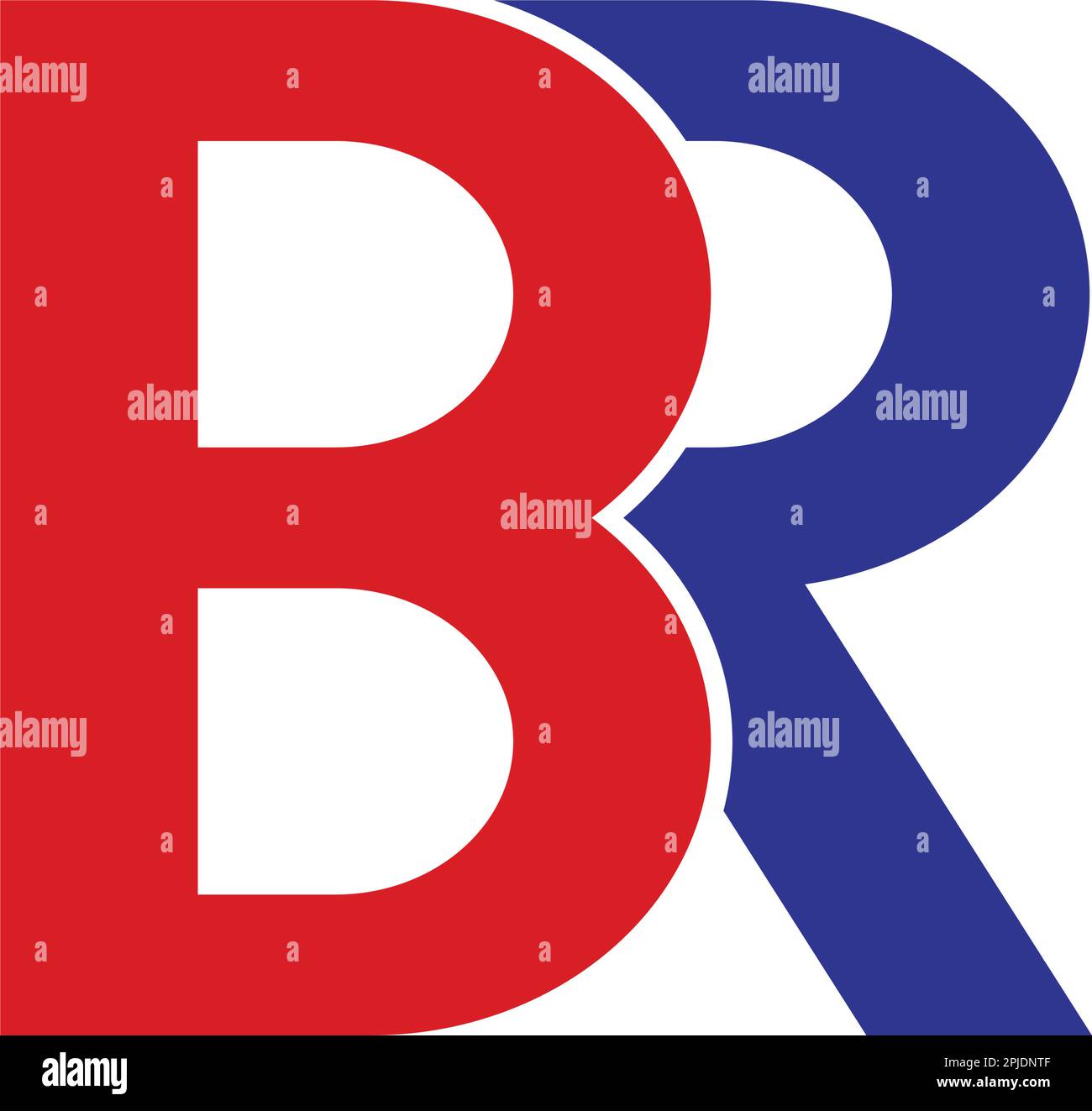 BR letter logo design vector template Stock Vector Image & Art - Alamy