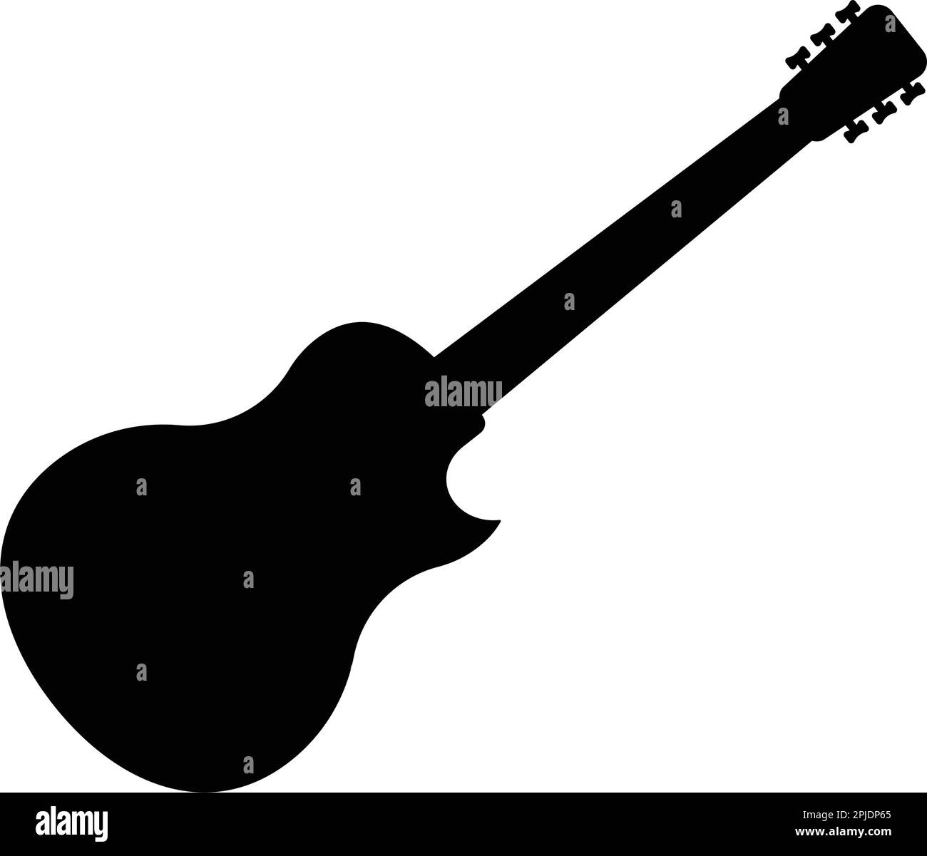 guitar icon logo vector illustration design Stock Vector Image & Art ...