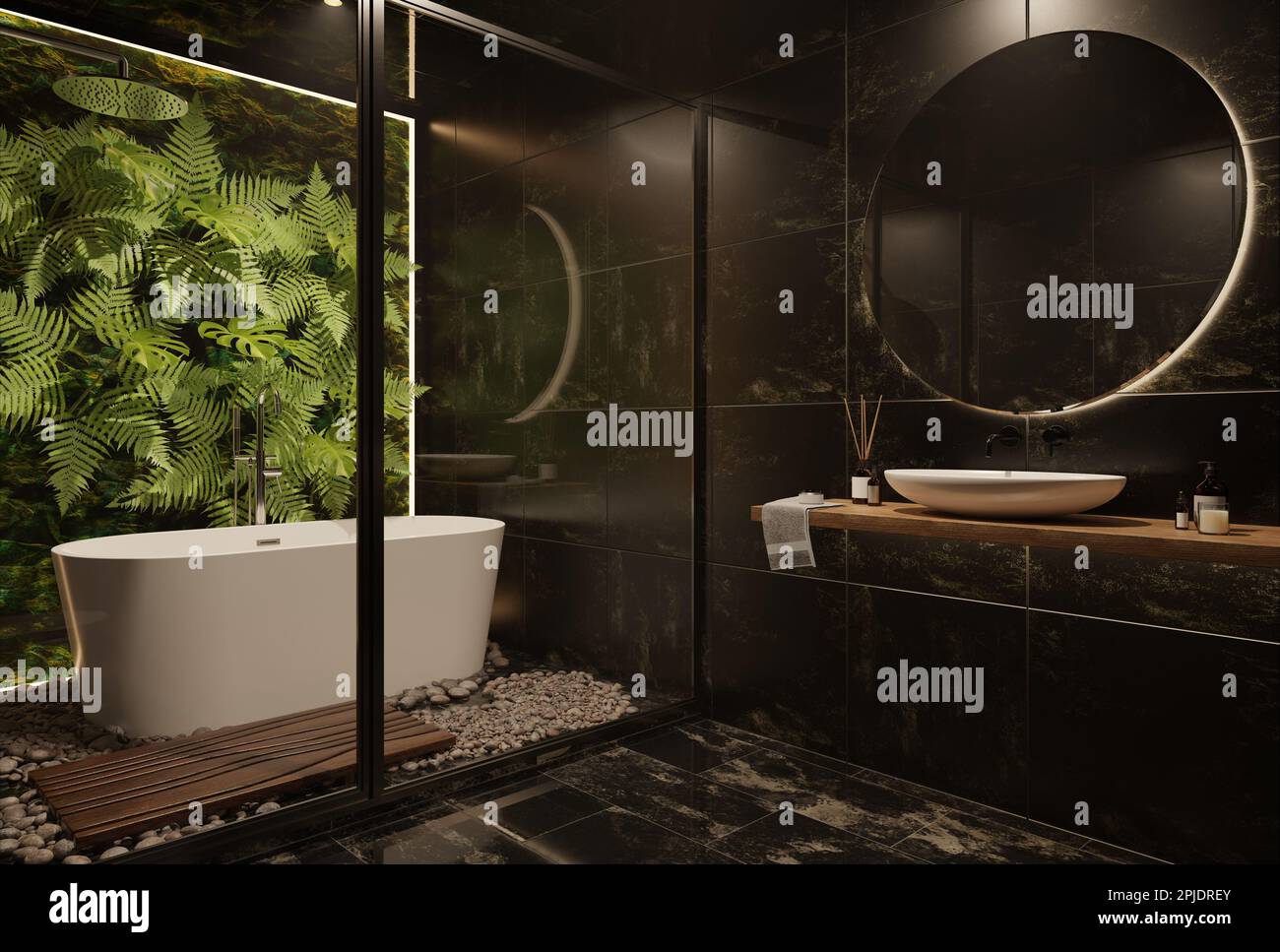 black toilet  Interior Design Ideas