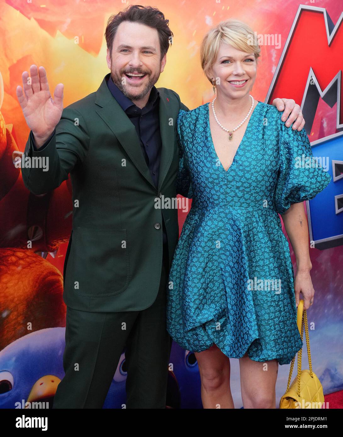 Charlie Day, Mary Elizabeth Ellis - Stock Image - Everypixel