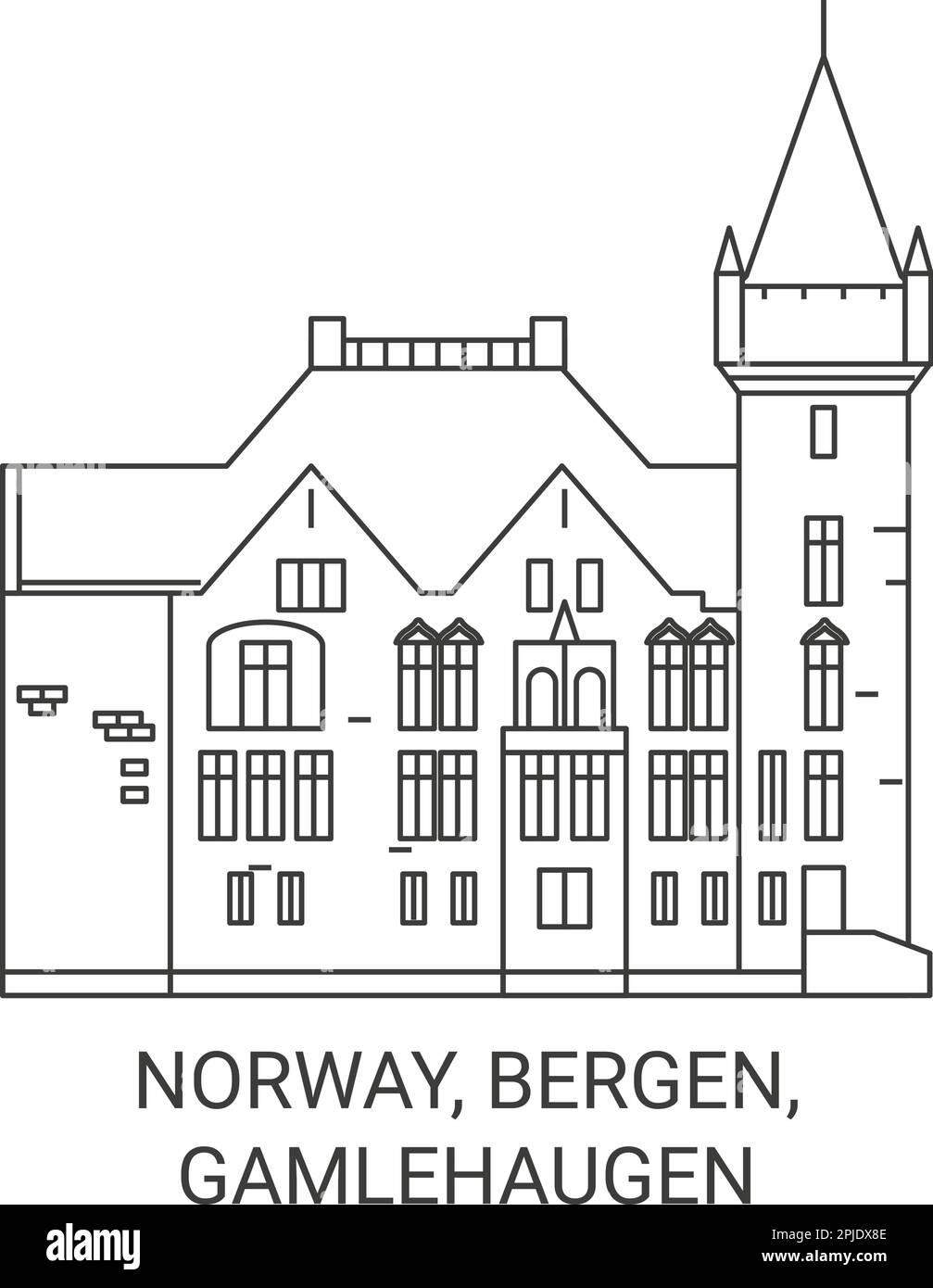 Gamlehaugen Cut Out Stock Images & Pictures Alamy