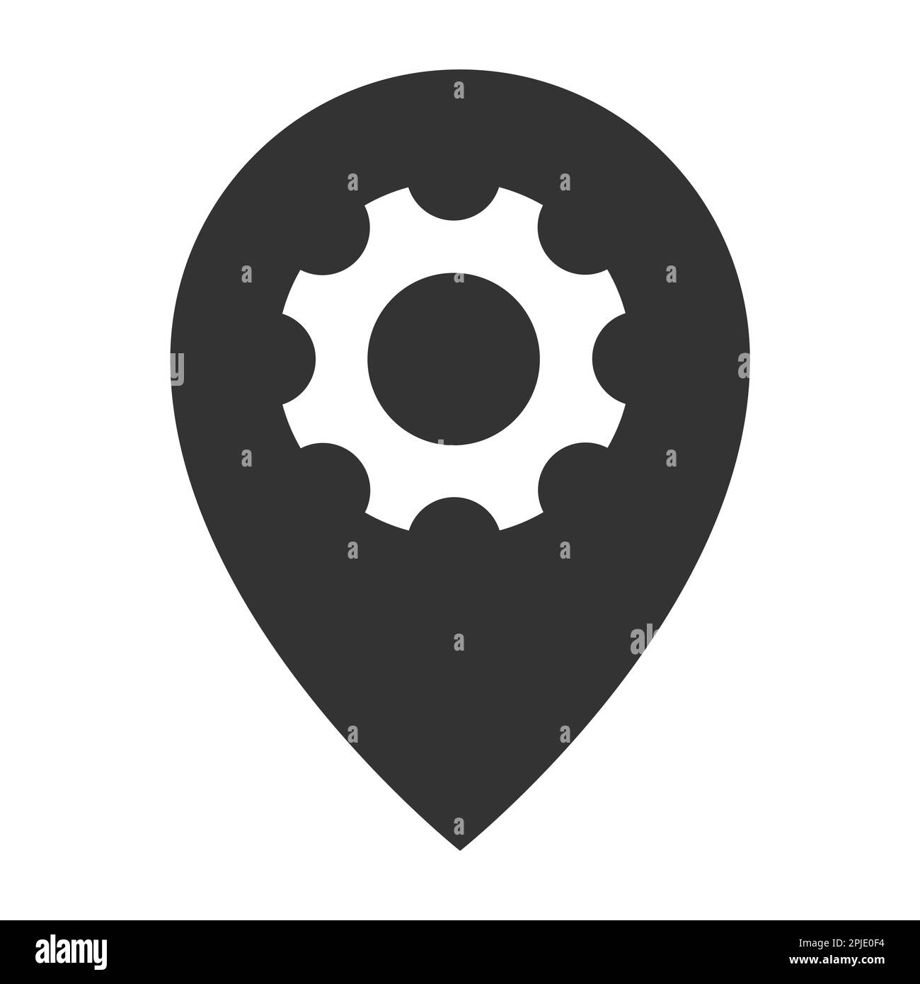 technical support location vector icon Stock Vector Image & Art - Alamy