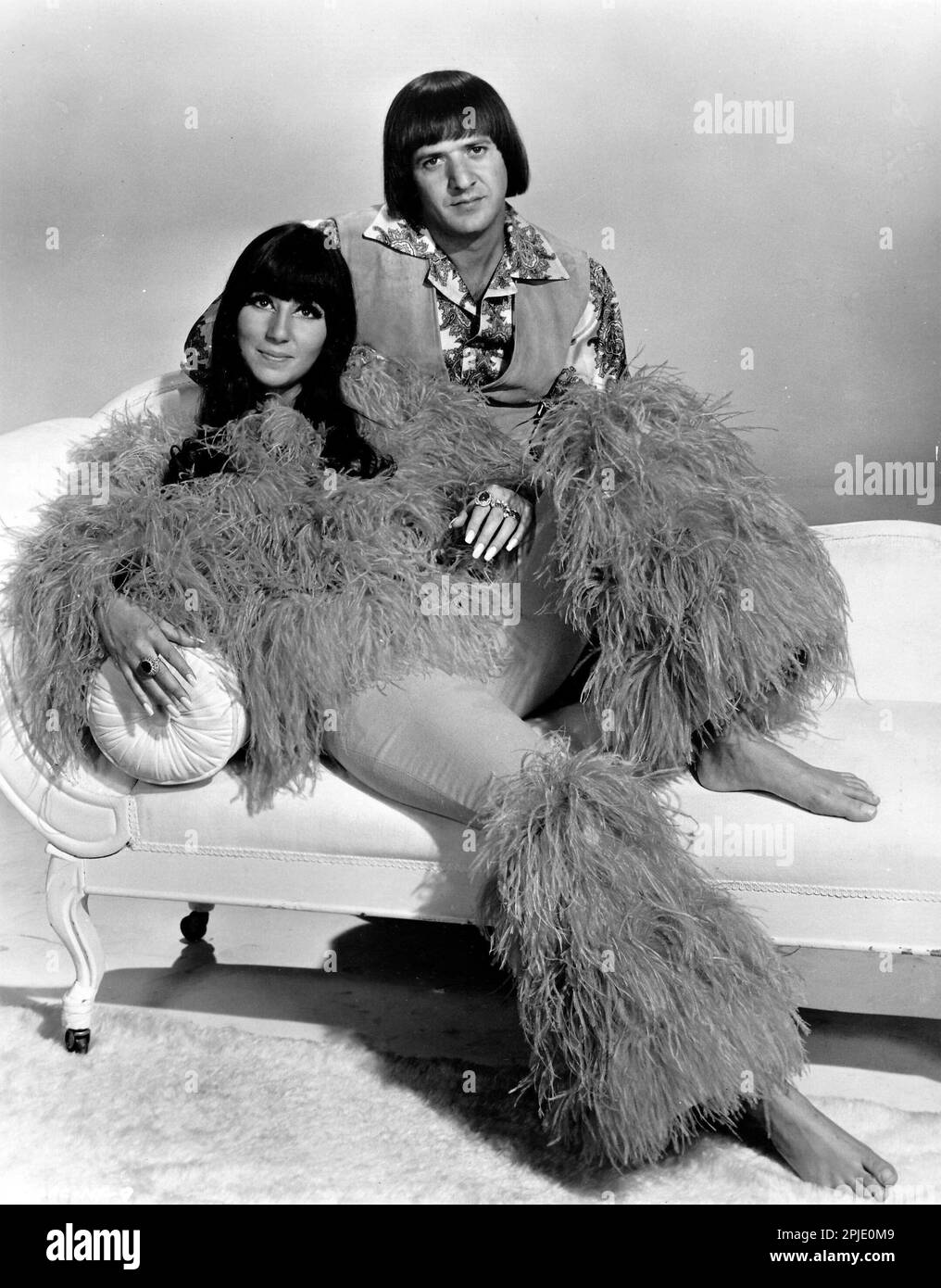 SONNY BONO, CHER and SONNY Y CHER in GOOD TIMES (1967), directed by WILLIAM FRIEDKIN. Credit: American Broadcasting Company (ABC) / Album Stock Photo