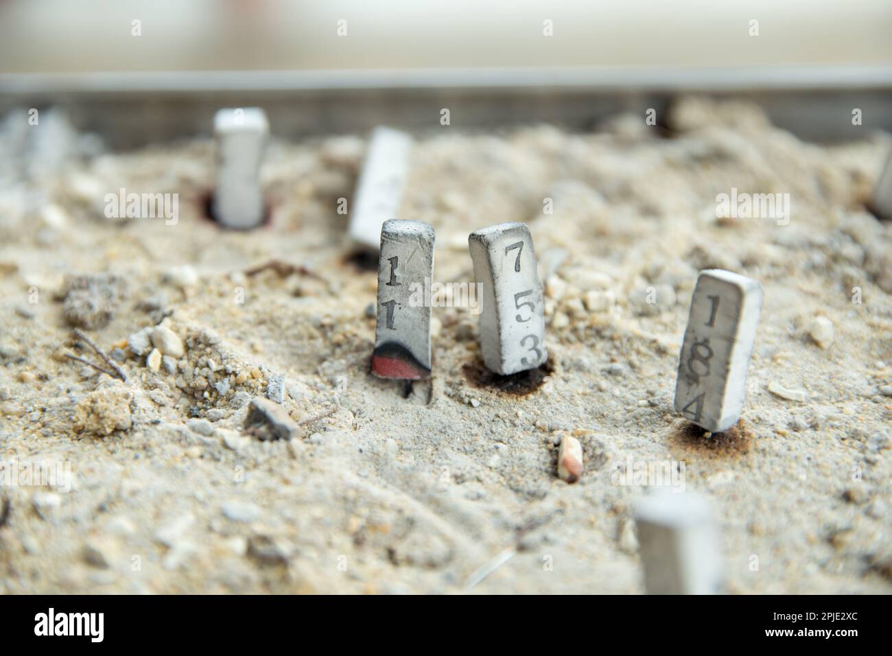 Pathum Thani, Thailand March 12, 2023 Burning lucky number incense