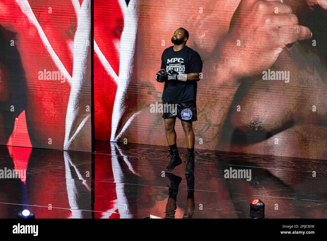 LONDON, UNITED KINGDOM. 01 Apr, 2023. Fabio Wardley vs Michael Coffie - WBA Continental Heavyweight Title during Joshua vs. Franklin + undercard Fight Night at The O2 Arena, London, UK on Saturday, April 01, 2023 in LONDON, ENGLAND. Credit: Taka G Wu/Alamy Live News Stock Photo