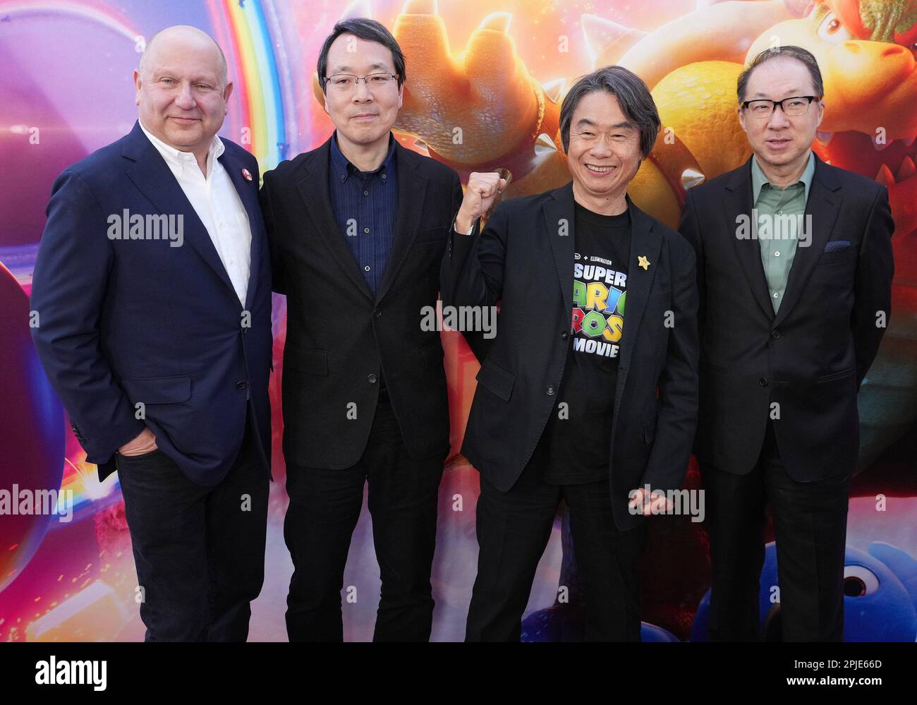 Photo: Shigeru Miyamoto Attends The Super Mario Bros. Movie Premiere in  Los Angeles - LAP2023040102 