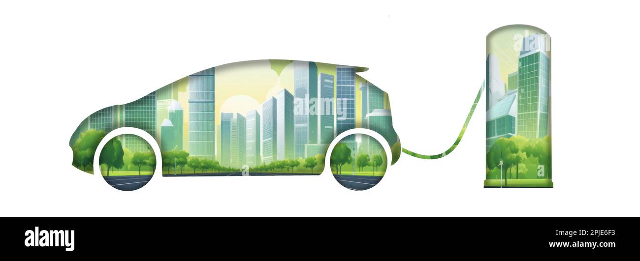 Laptop And Eco With Energy Worker Interface, Sustainable Development With  Renewable Energy Icon,conservation Of Natural Resources Environmental  Protection,electric Car, Powerplant, Energy Transmission Stock Photo,  Picture and Royalty Free Image. Image