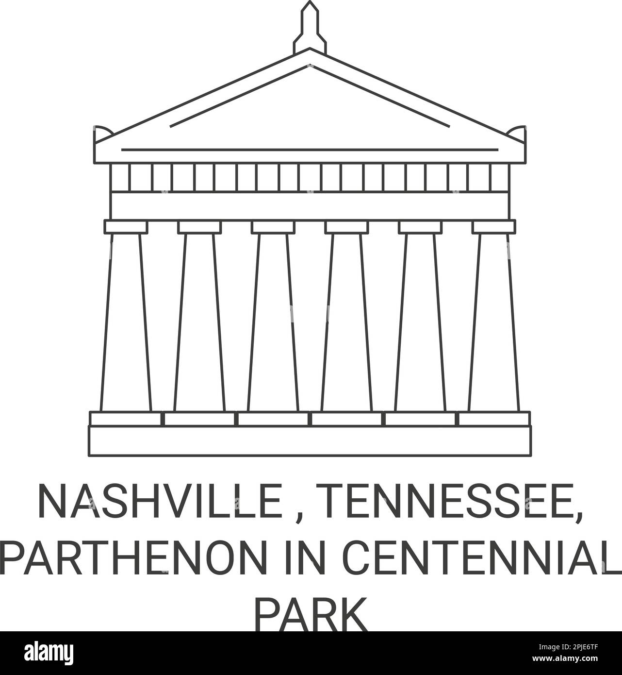 United States, Nashville , Tennessee, Parthenon In Centennial Park