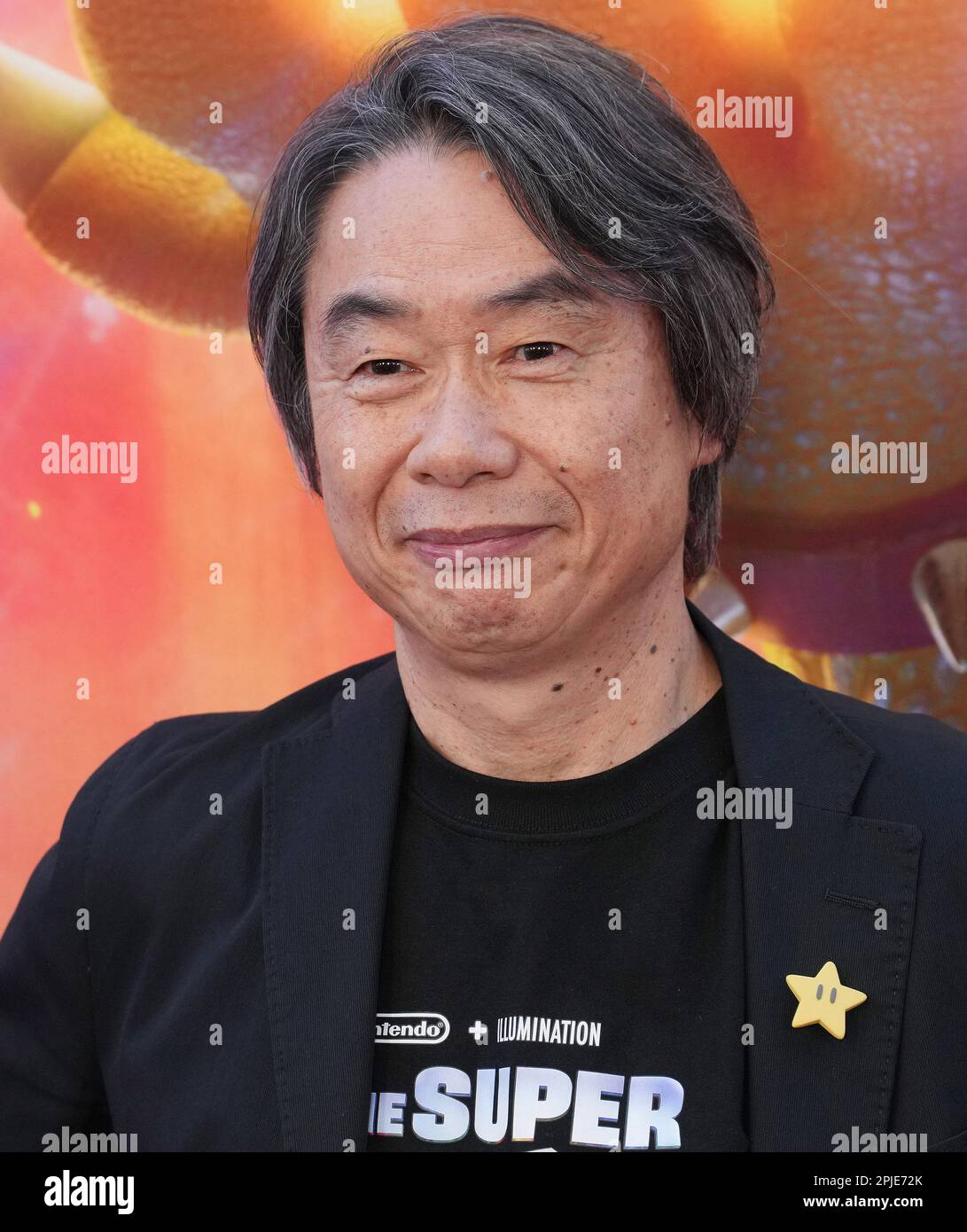 Los Angeles, USA. 01st Apr, 2023. Shigeru Miyamoto arrives at Universal  Pictures' THE SUPER MARIO BROS. MOVIE Special Screening held at the Regal  LA Live in Los Angeles, CA on Saturday, April