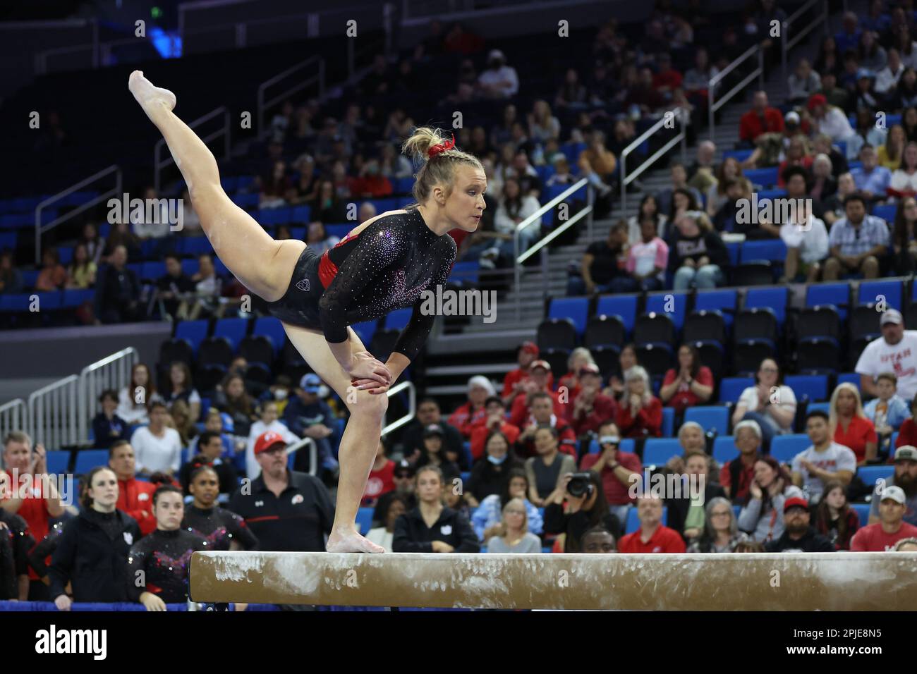 Los Angeles, CA. 1st Apr, 2023. Abby Paulson (University of Utah ...