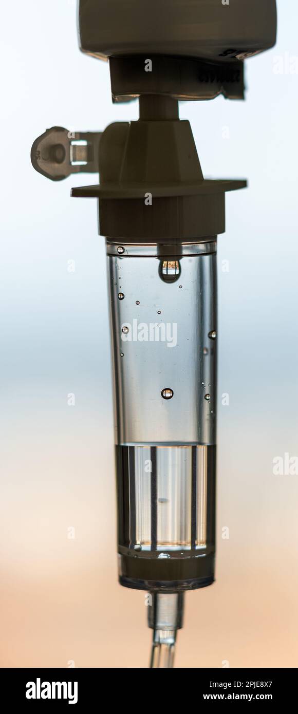 Chemotherapy and health care of vitamins by intravenous drip Stock Photo Alamy