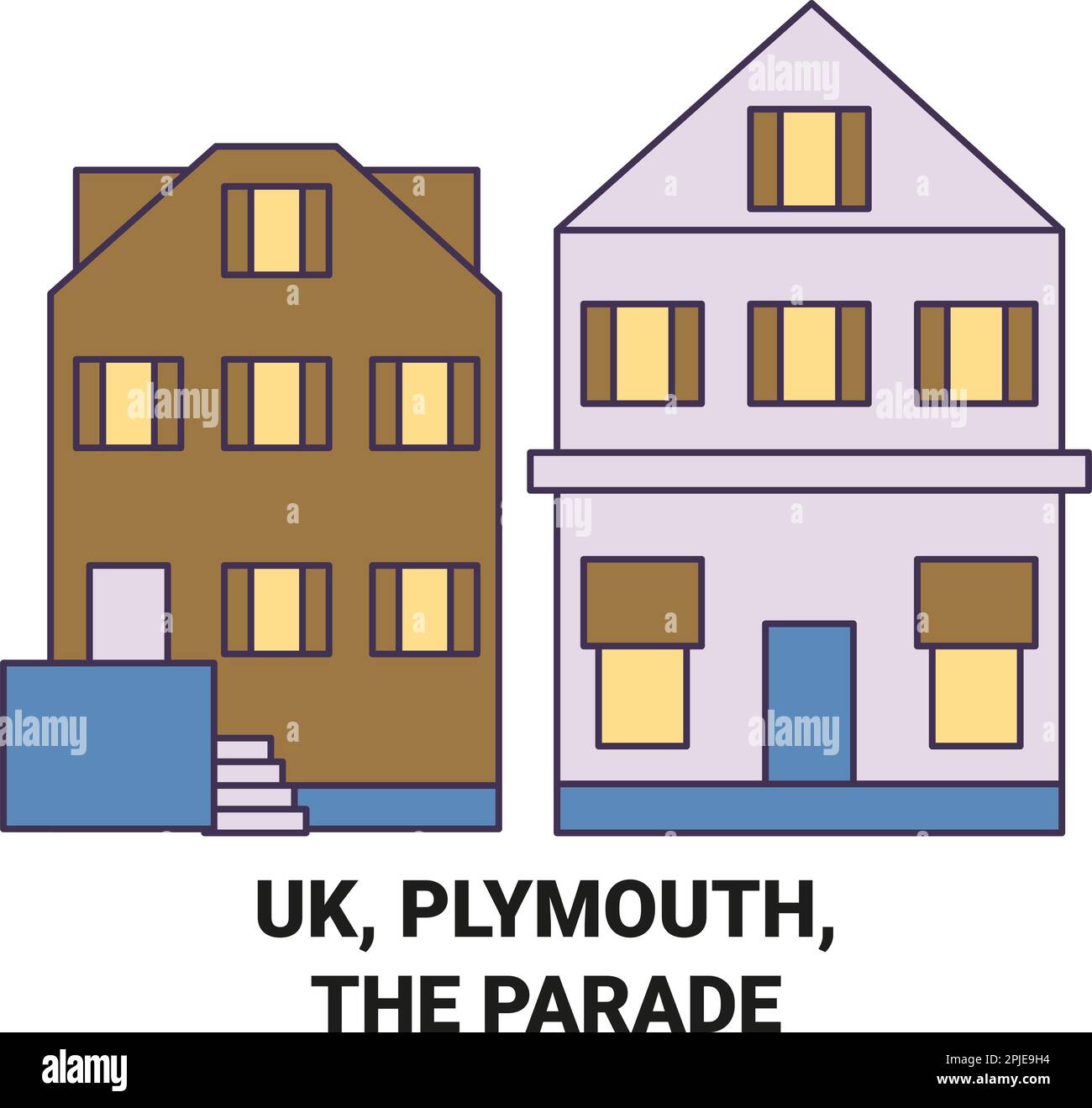 Devon coast Stock Vector Images Alamy