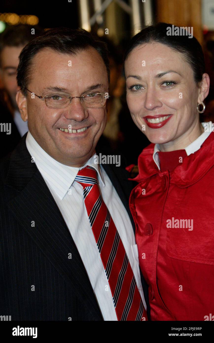 Frank Sartor and Monique Sartor at the Sydney Film Festival opening night gala. State Theatre, Sydney, Australia. 08.06.07. Stock Photo