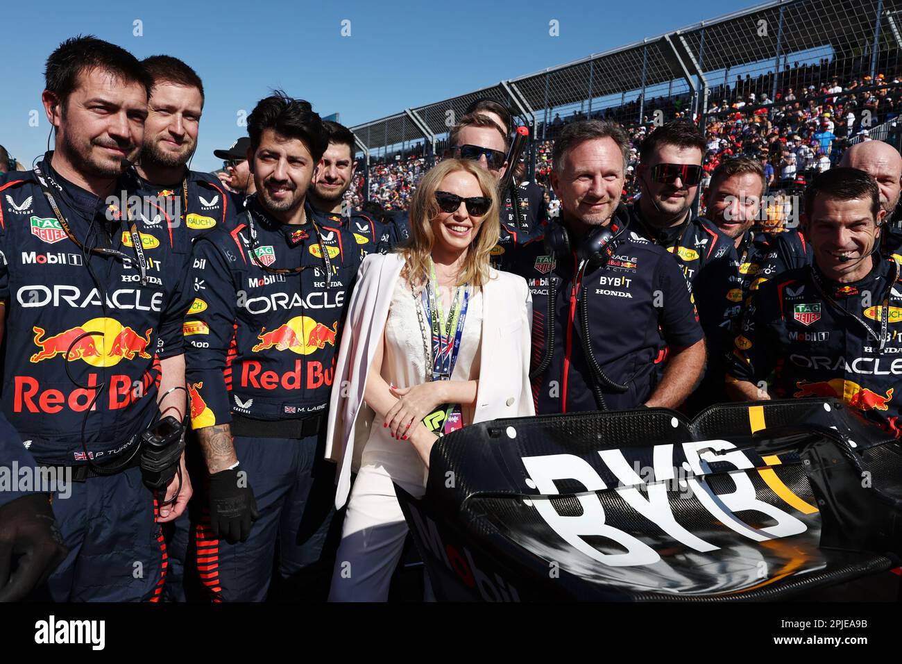 Melbourne, Australia. 02nd Apr, 2023. Kylie Minogue (AUS) Singer with