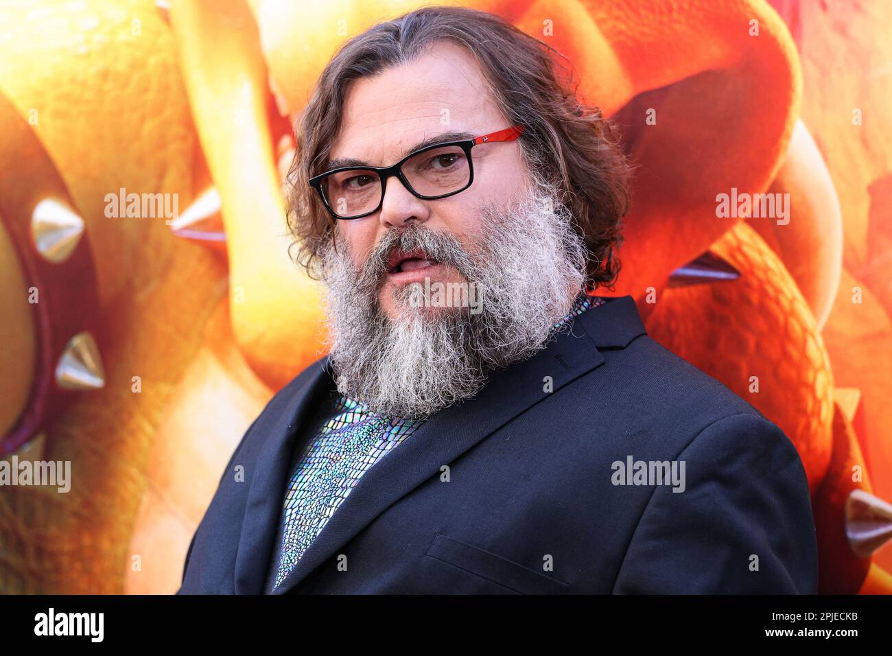 Los Angeles, USA. 01st Apr, 2023. Jack Black arrives at Universal Pictures'  THE SUPER MARIO BROS. MOVIE Special Screening held at the Regal LA Live in  Los Angeles, CA on Saturday, April