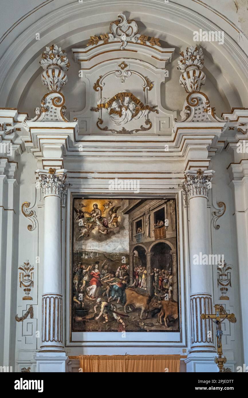 Martyrdom of santa lucia hi-res stock photography and images