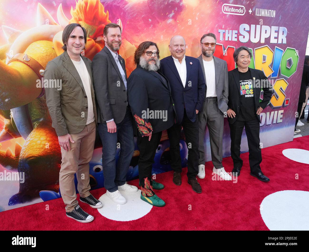 Los Angeles, USA. 01st Apr, 2023. Shigeru Miyamoto arrives at Universal  Pictures' THE SUPER MARIO BROS. MOVIE Special Screening held at the Regal  LA Live in Los Angeles, CA on Saturday, April